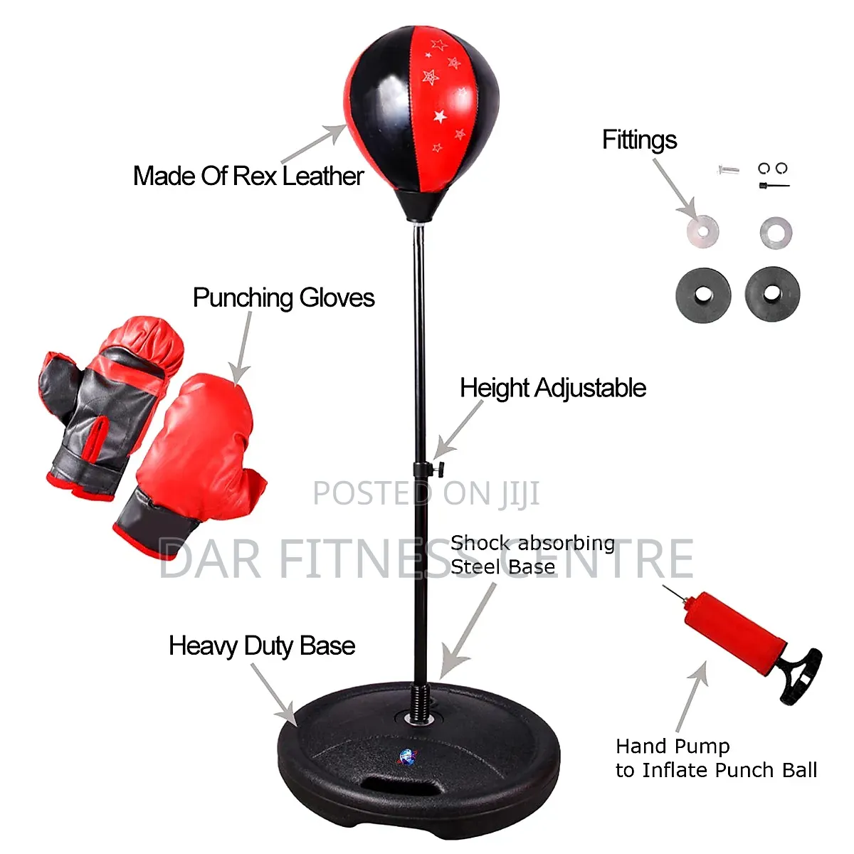 Kid Punching Bag With Stand Boxing