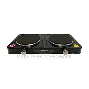Decakila Hot Plate Double 1000w+1000w Kecc005b