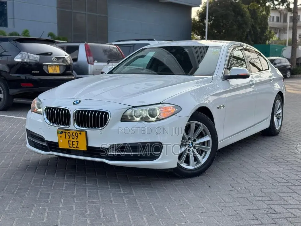 BMW 5 Series 520d 2015 White