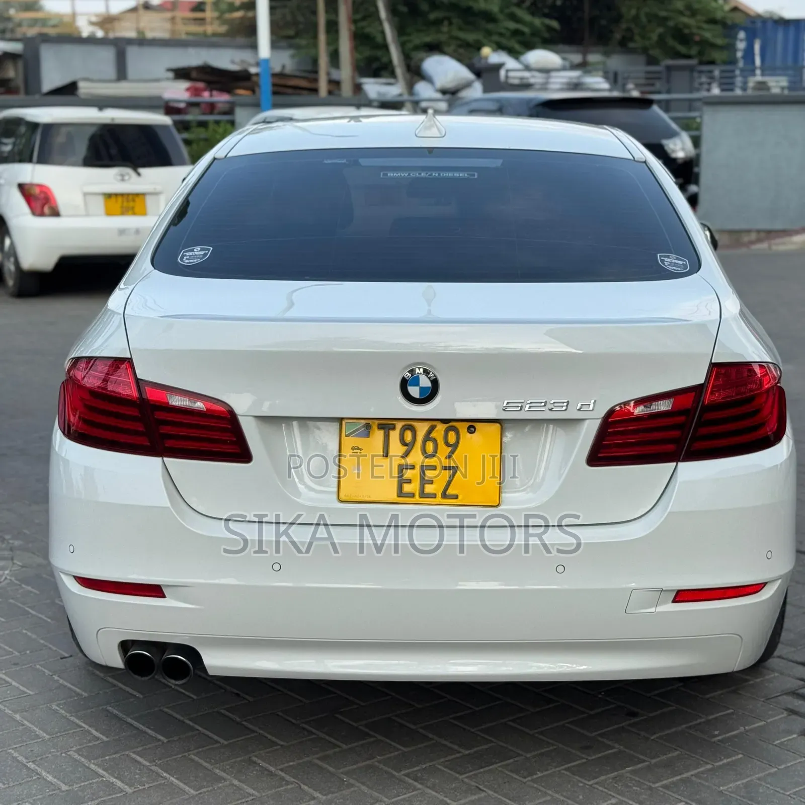 BMW 5 Series 520d 2015 White