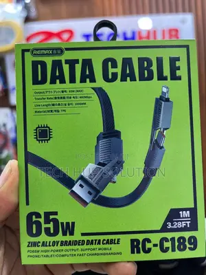 Rc-C189 Data Cable – Fast Charging Stable Data Transfer Cable