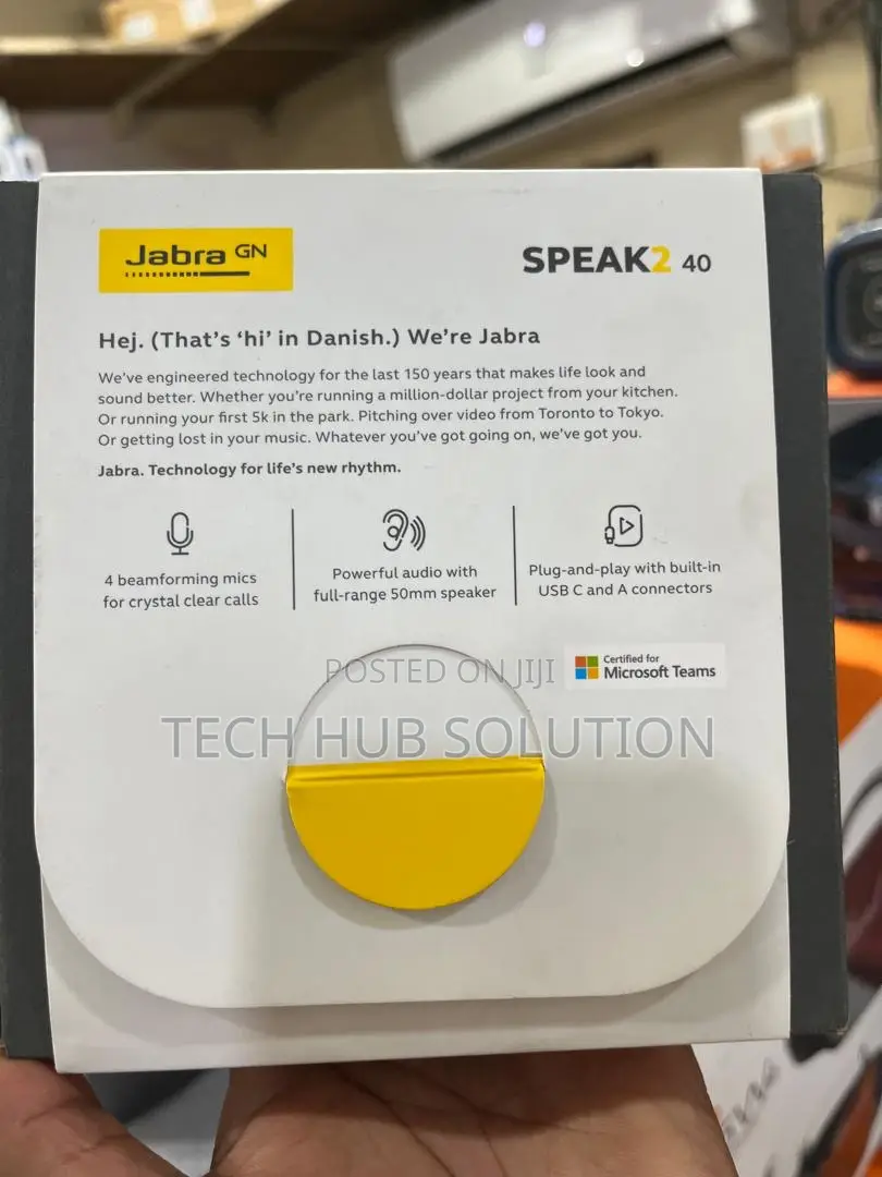 Jabra Speak2 40 Portable Speakerphone