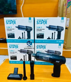 Winning Star Portable Multipurpose Car Vacuum Cleaner 3 In 1 With 80w