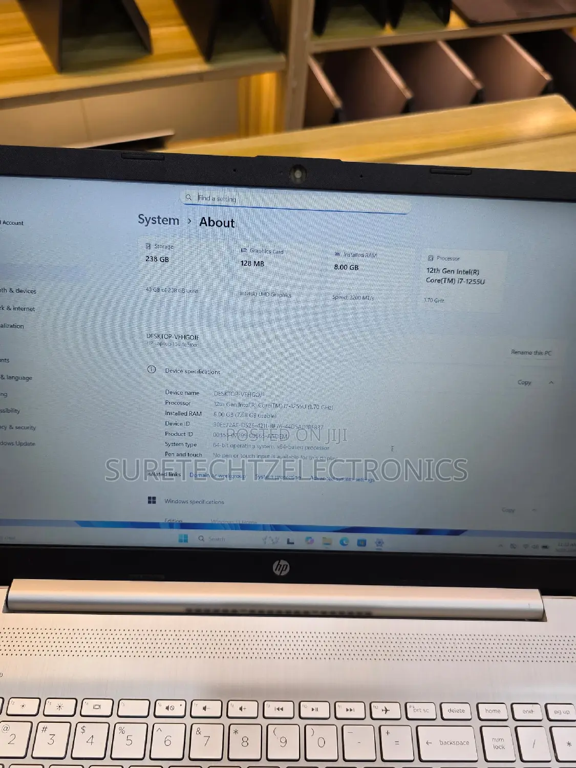 New Laptop HP 15s 16GB Intel Core i7 SSD 1T