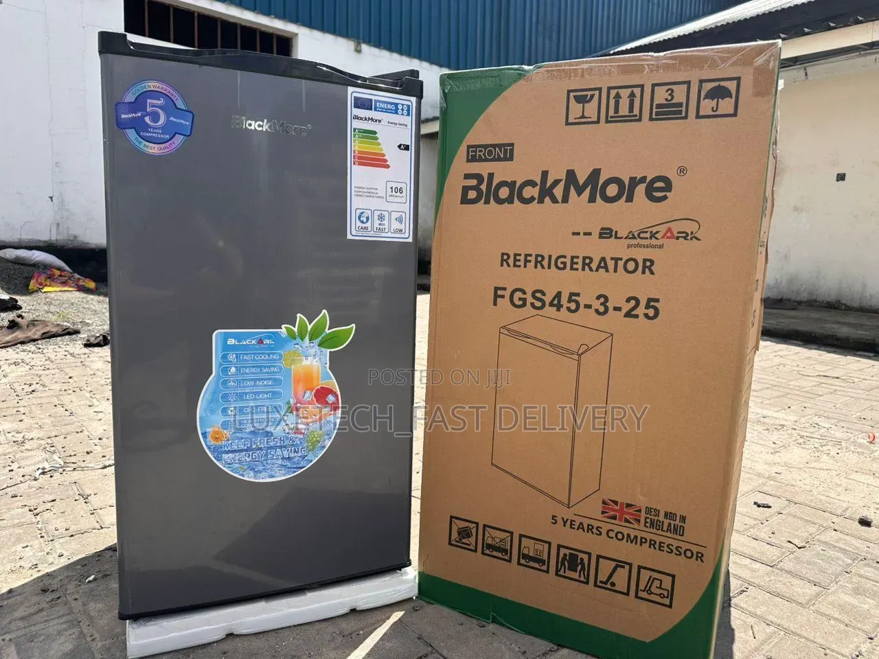 Blackark 90-Litres Single-Door Mini Refrigerator