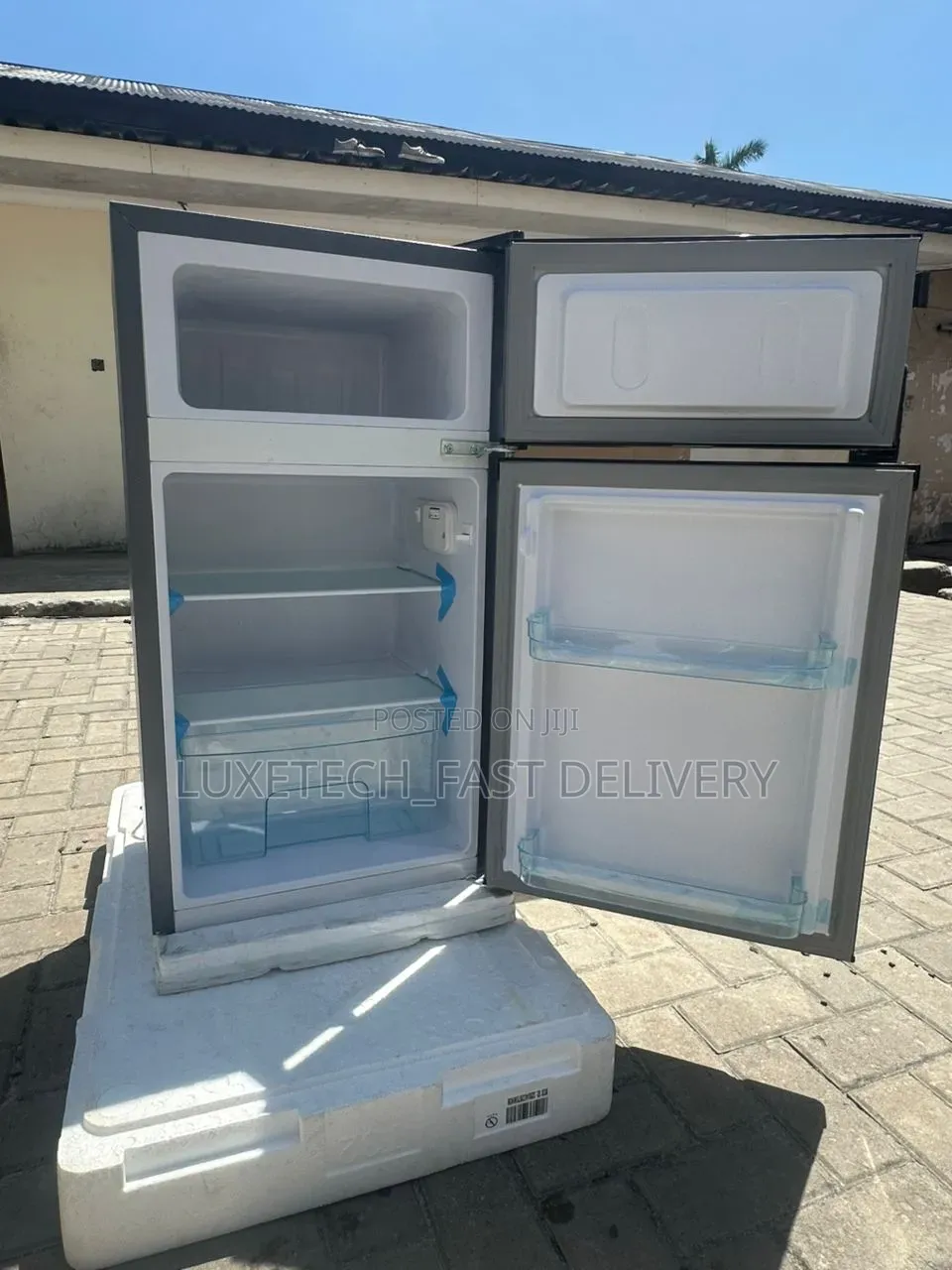 Blackark 98l Double Door Mini Refrigerator