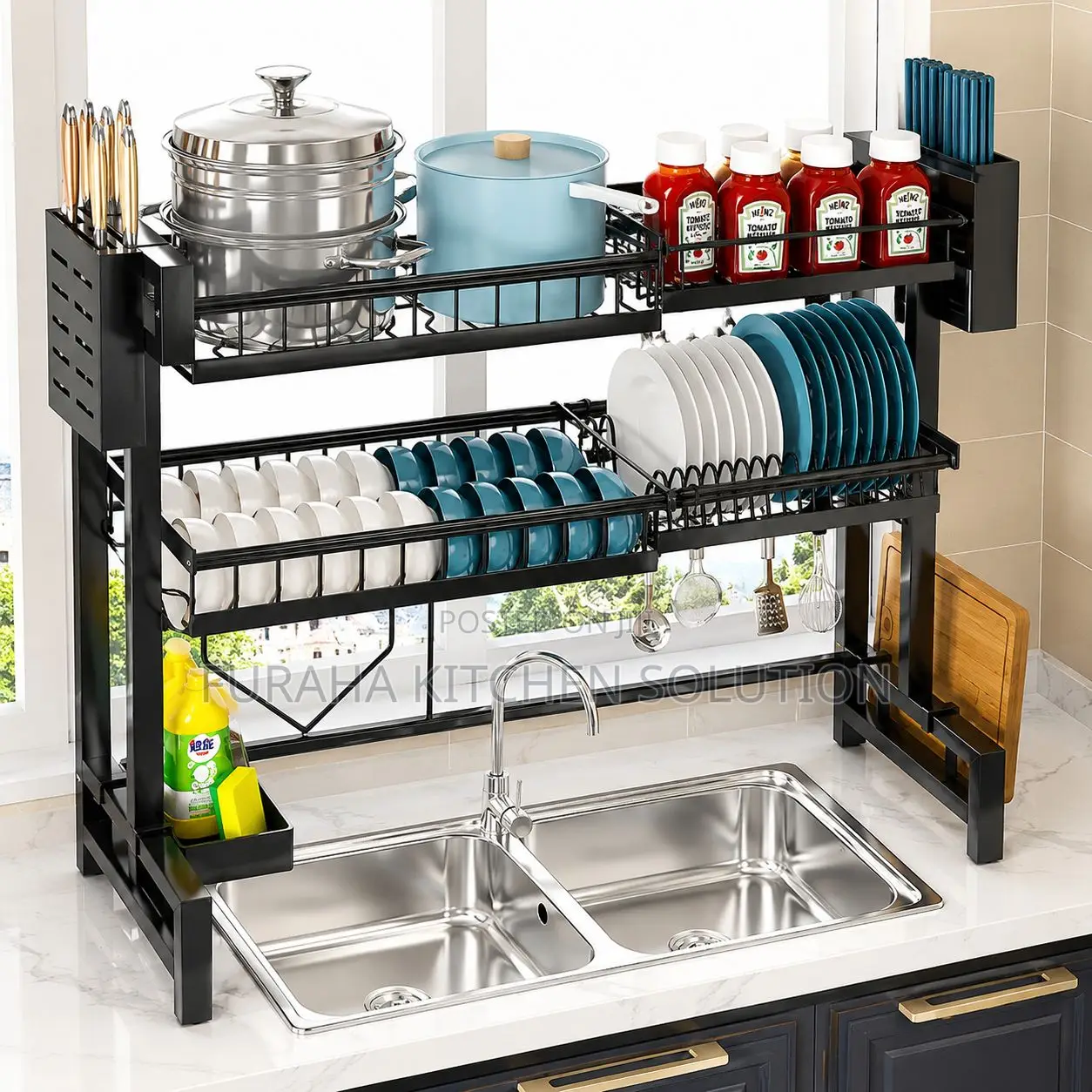 Over the Sink Draining Rack
