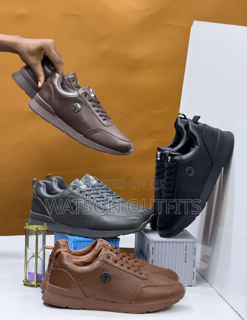 Men's Leather Shoes Timberland Branded Unique Style and Woow Looking