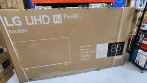 Lg 86 Inch Uhd Ai Processor Smart Tv 86ur80