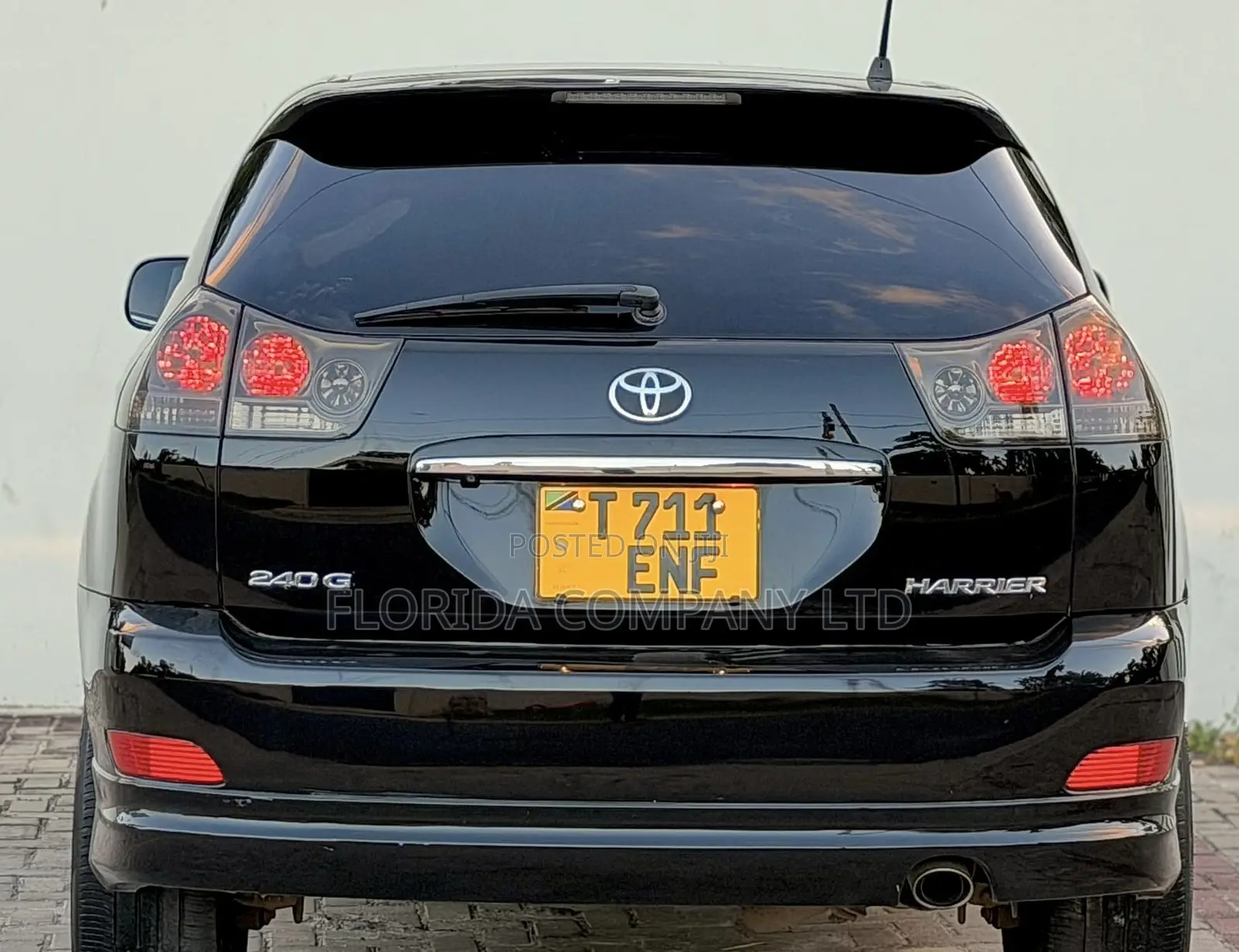 Toyota Harrier 2007 Black