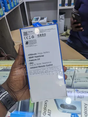 New Tecno Spark 50 128 GB Black