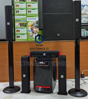 Verapoint Subwoofer With Tower Speakers 5.1 Multimedia Speaker System