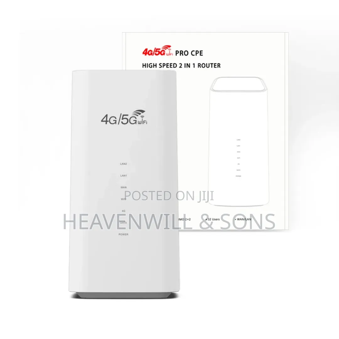 Universal Wifi Router 32-64 Users 4g/5g Pro Cpe – High Speed Internet