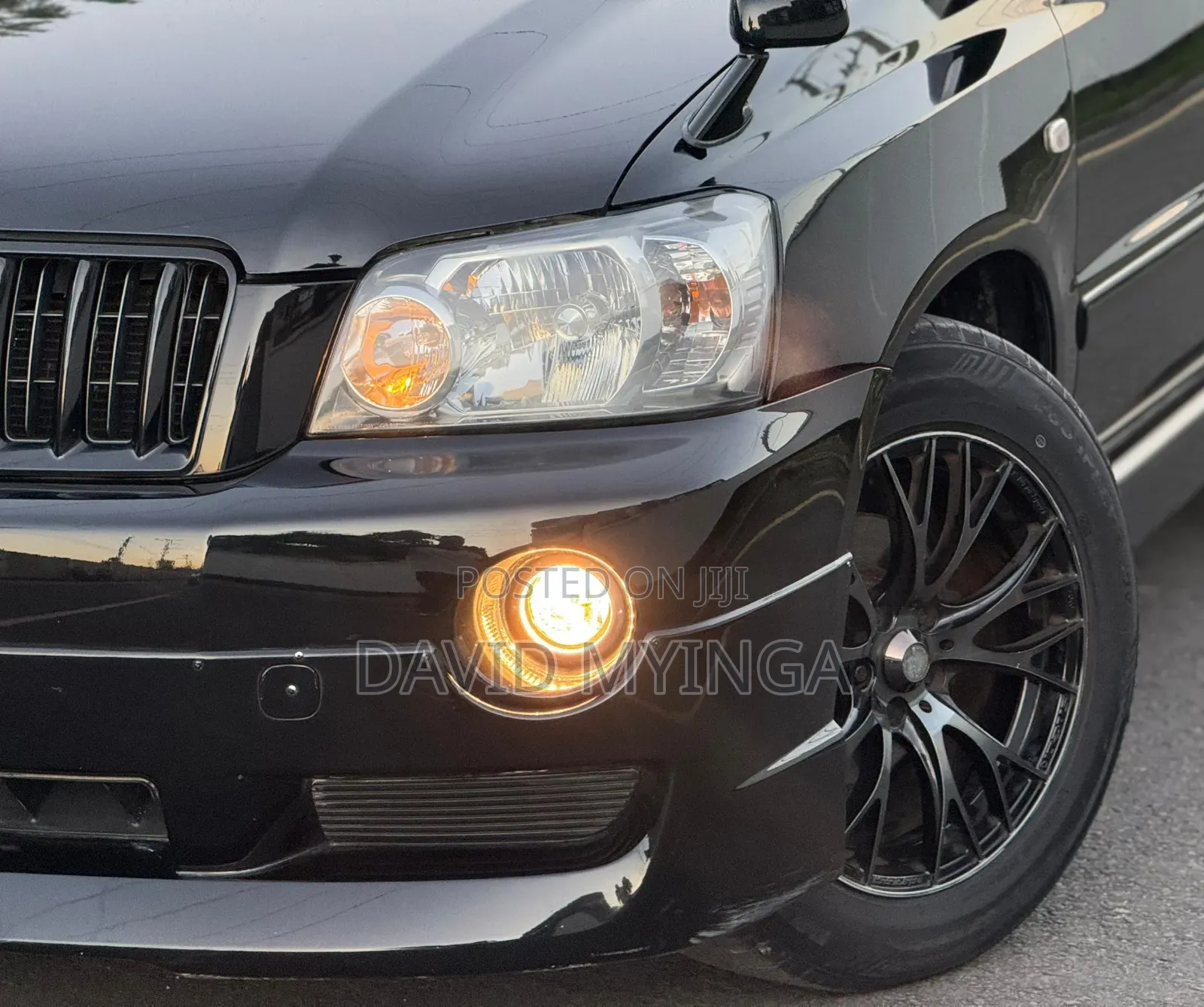 Toyota Kluger 2004 Black