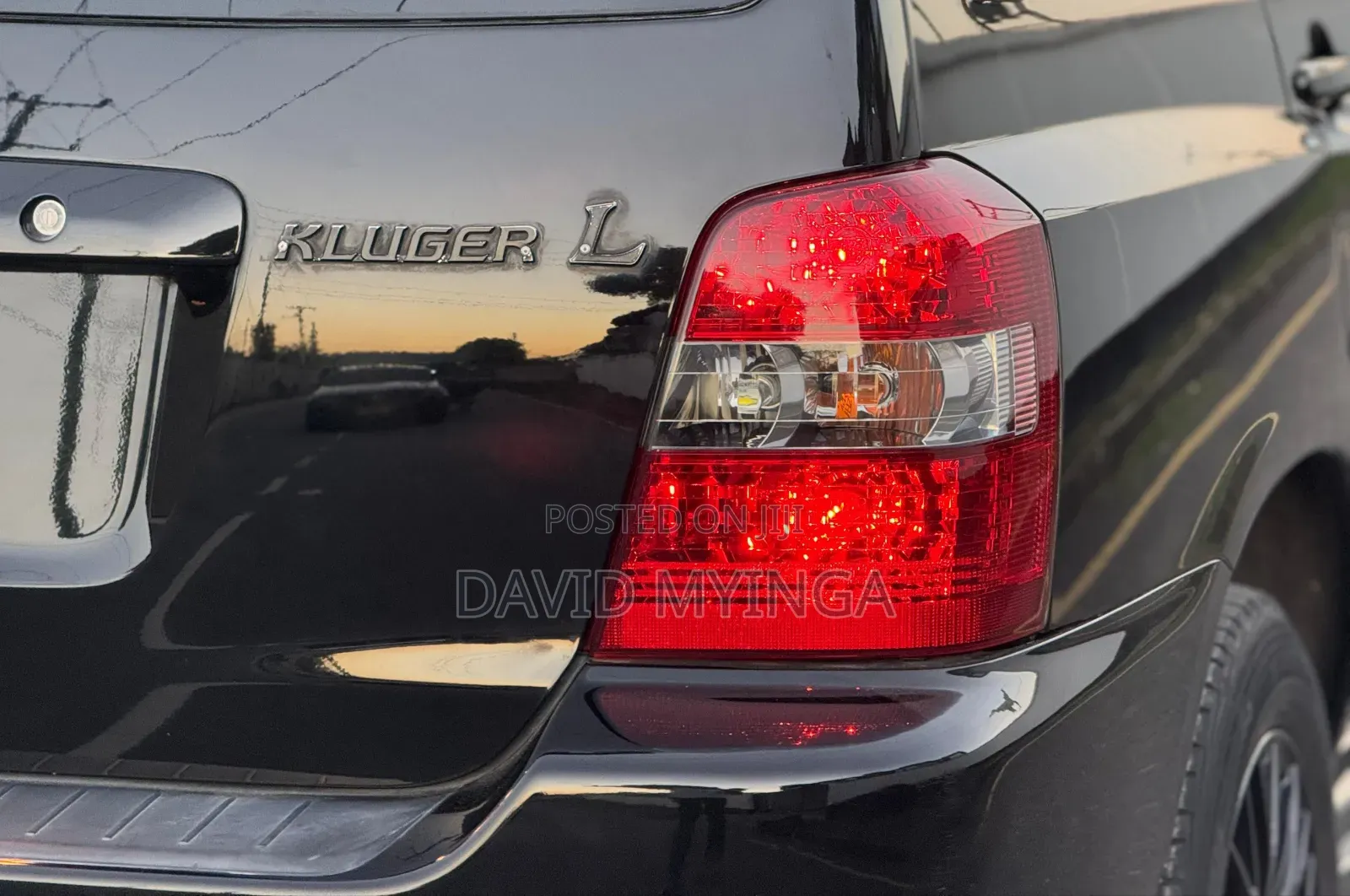 Toyota Kluger 2004 Black