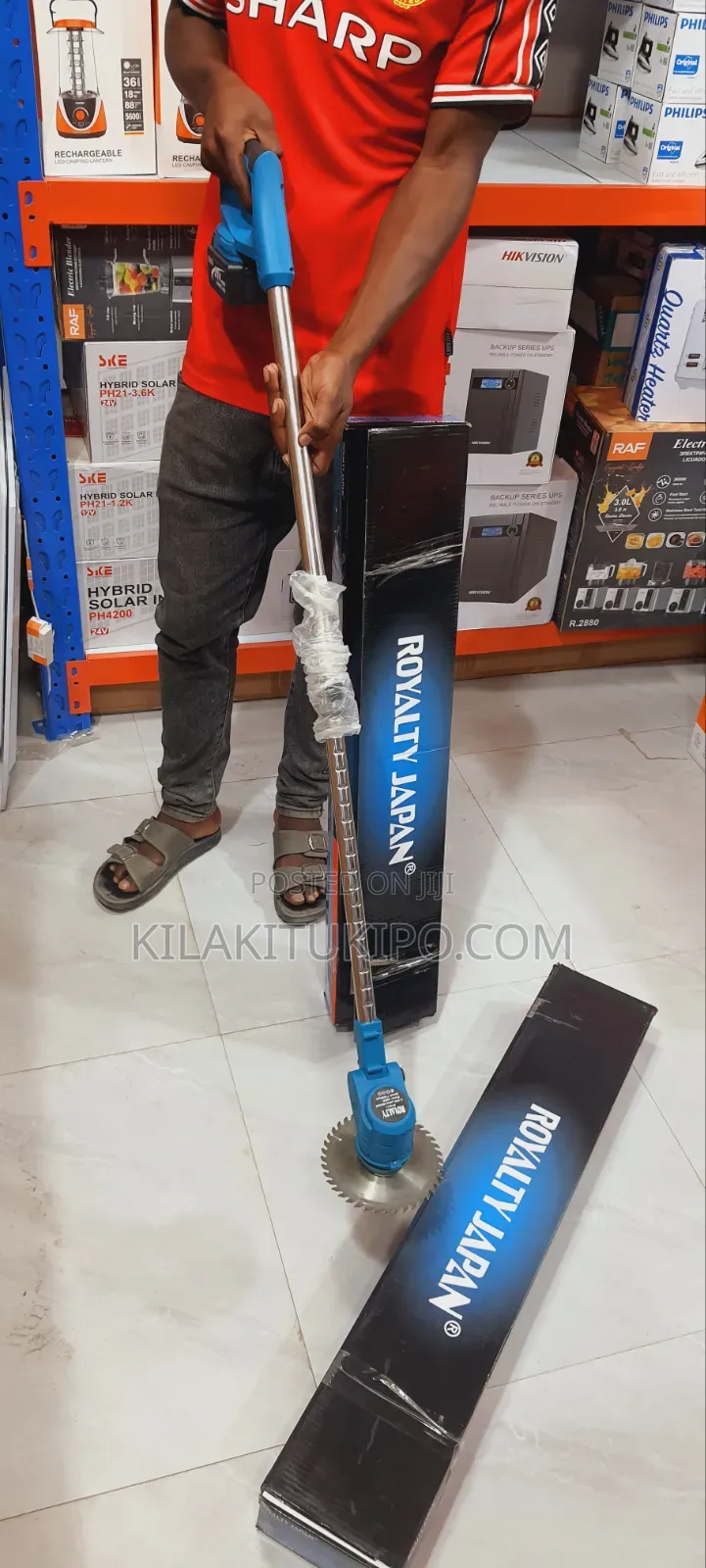 Hand Lawnmower Rechargeable