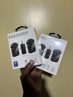 Mic Ya F11-2 Wireless Microphone — Maikrofoni Ya Wireless Double