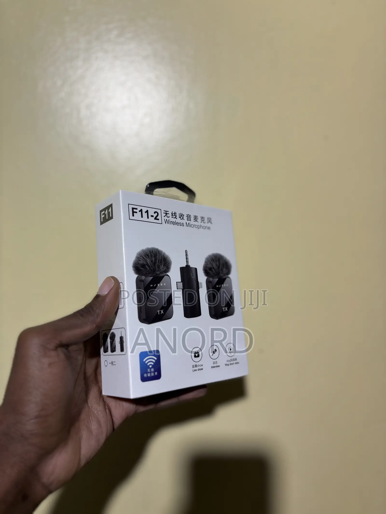 Mic Ya F11-2 Wireless Microphone — Maikrofoni Ya Wireless Double