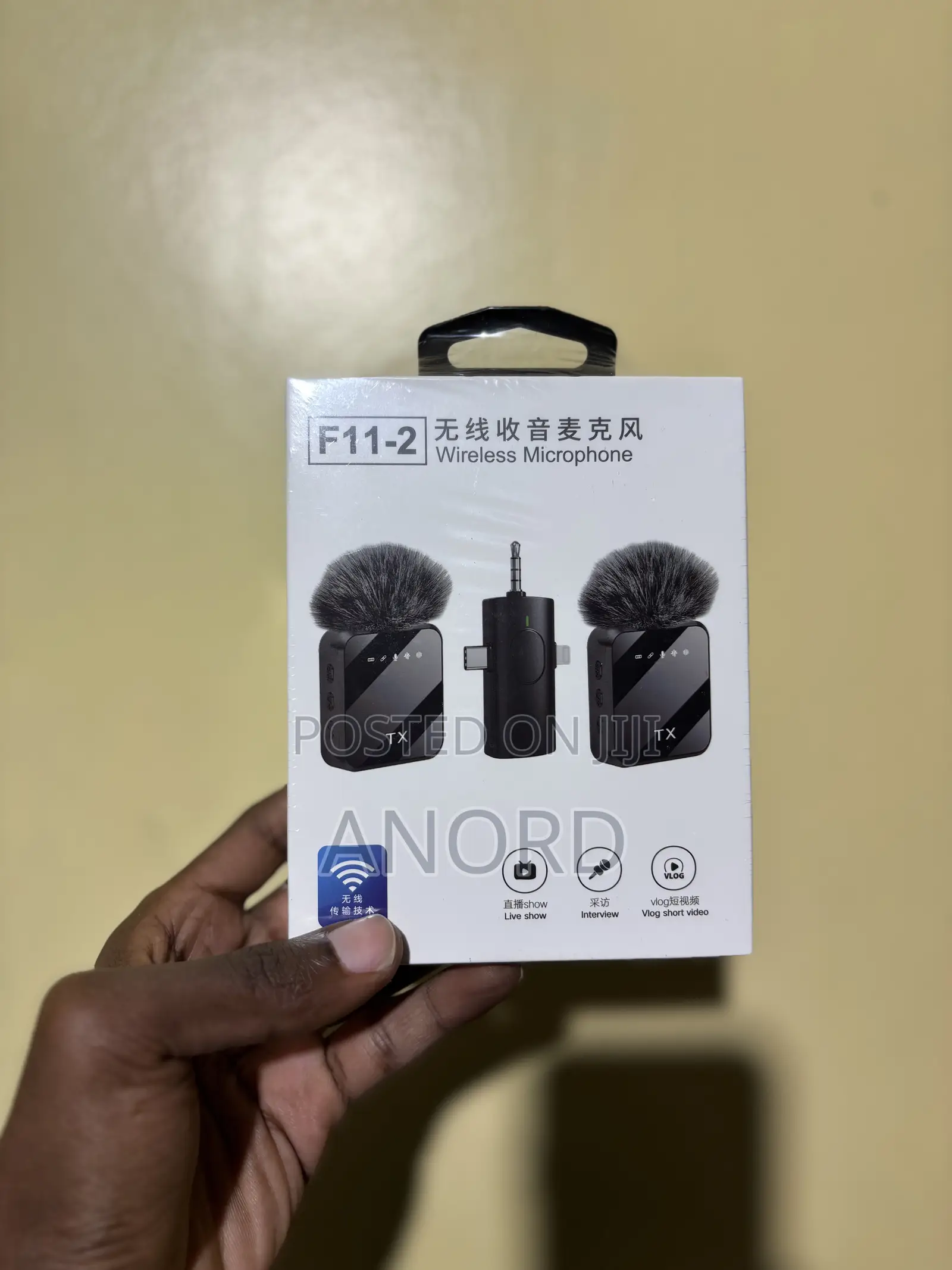 Mic Ya F11-2 Wireless Microphone — Maikrofoni Ya Wireless Double