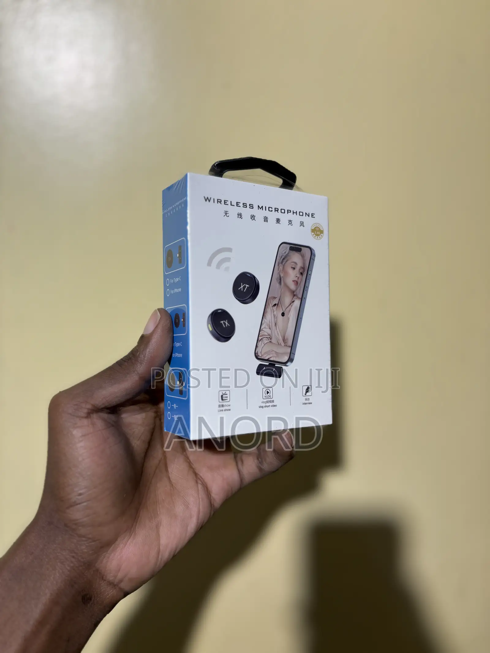 Wireless Mic iPhone Android | Vlog Live | Noise Reduction | Mpya