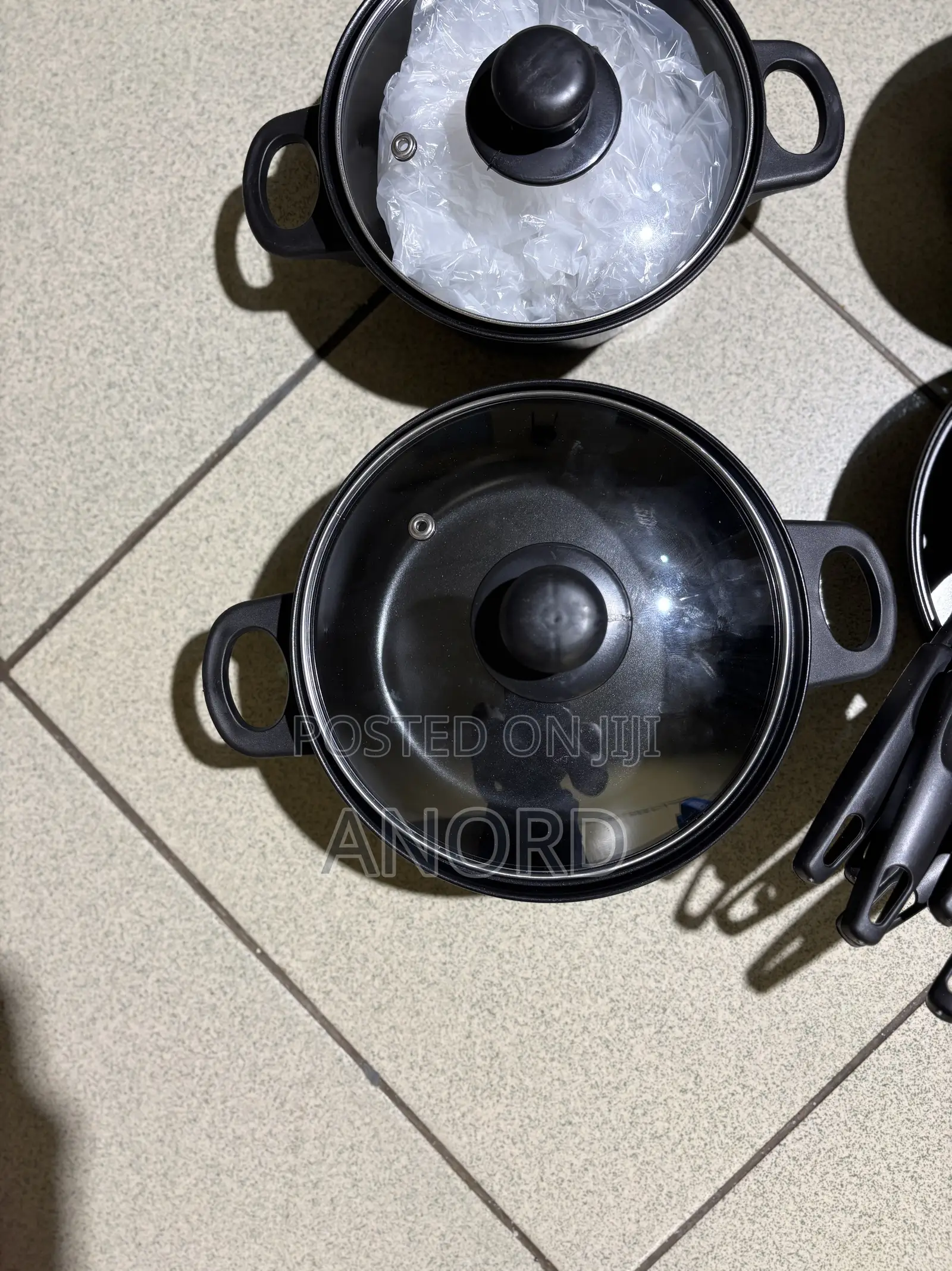 Seti Ya Vyombo Vya Kupikia 13 Vipande - Non-stick Sufuria Set Mpya