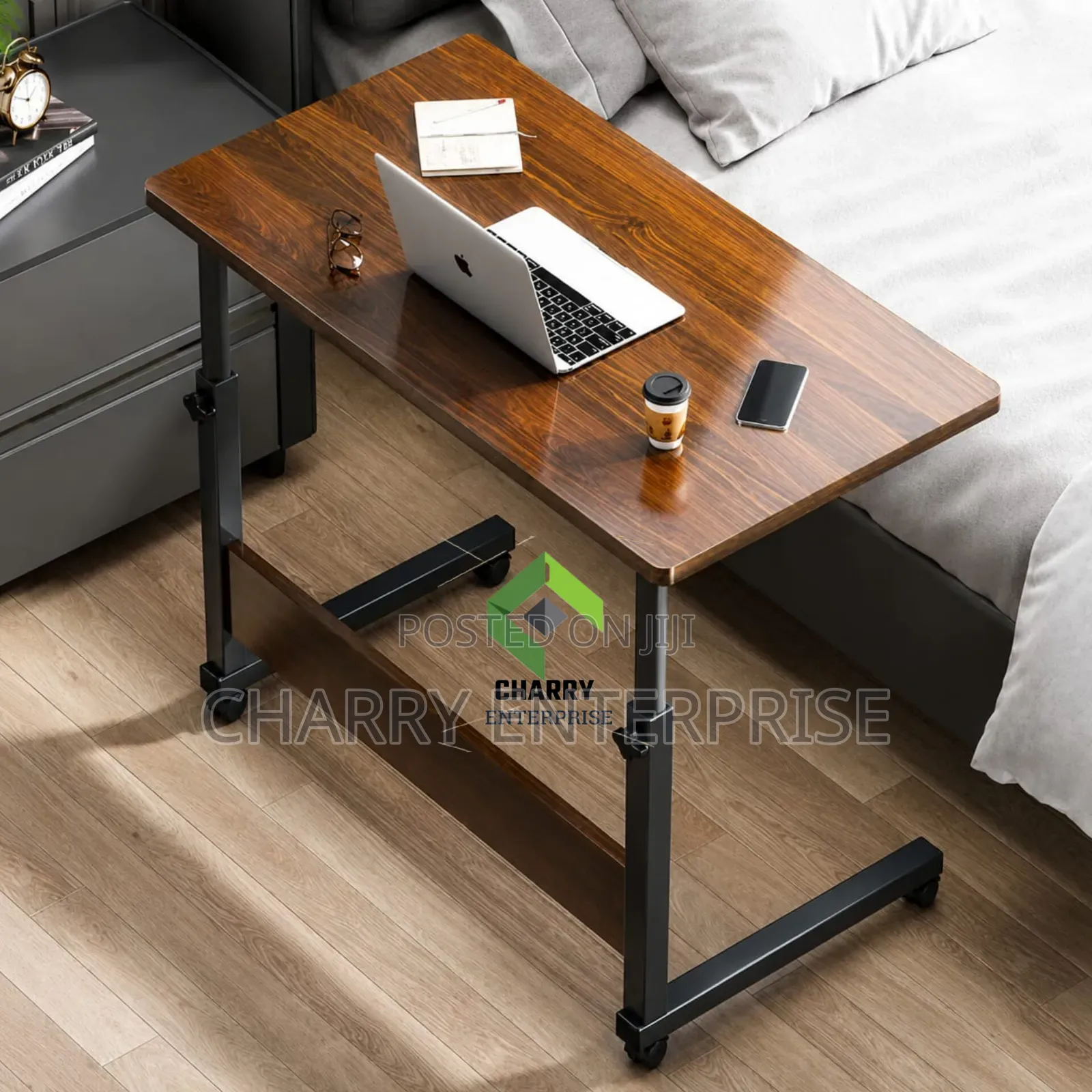 Multifunctional Movable Adjustable Bedside Laptop Table or Study Table