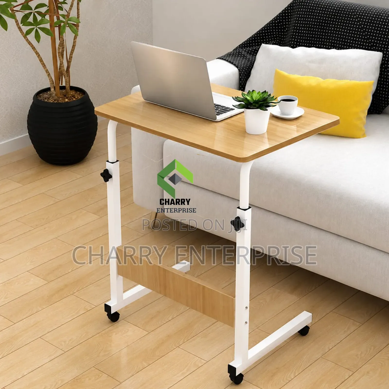 Multifunctional Movable Adjustable Bedside Laptop Table or Study Table