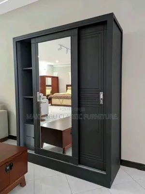 Sliding Door Wardrobe With Simple Design