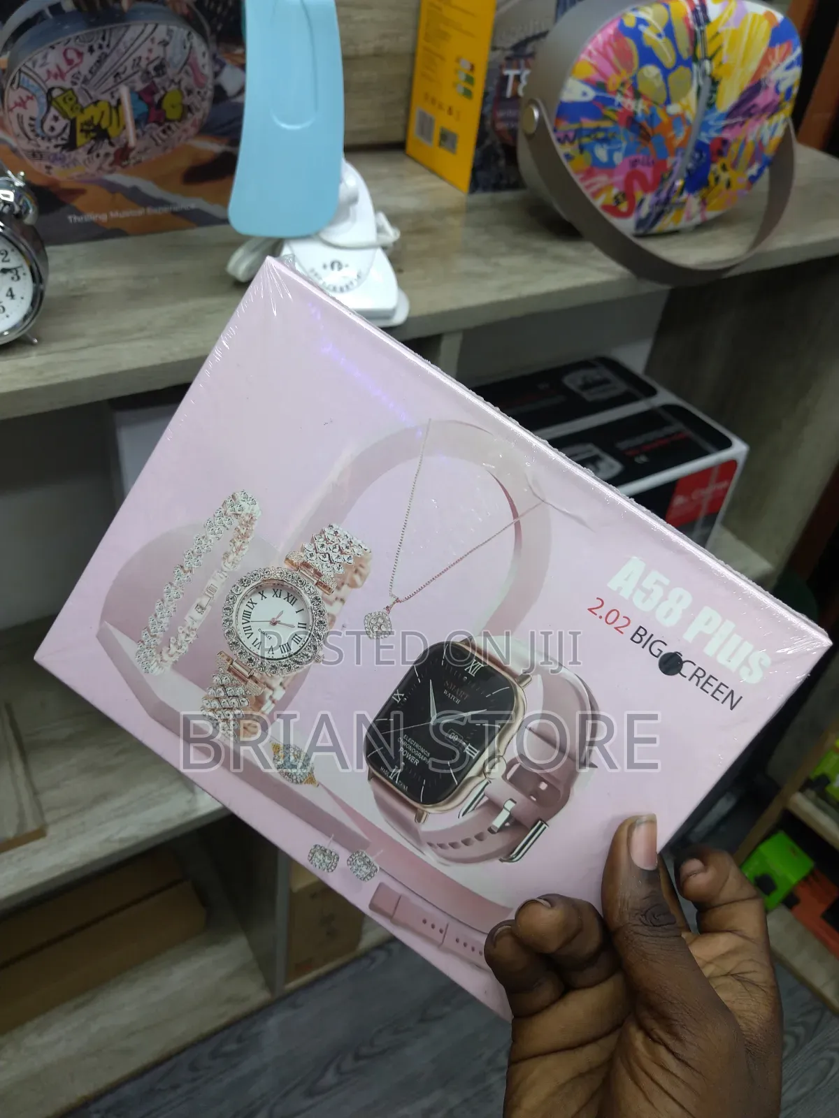 A58 Smart Watch Combo for Women