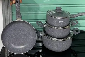 Royal Dessin Set Nonstick and Granite Material