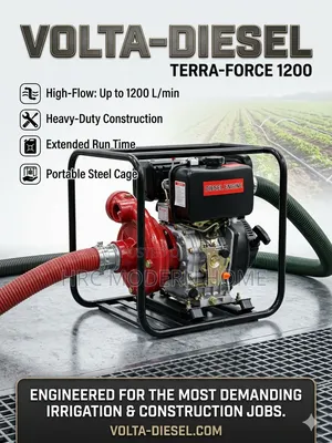 Heavy-duty Diesel Water Pump - Brand New