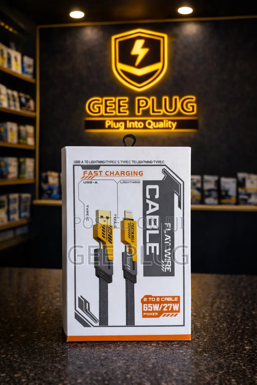65w Fast Charging Flat Wire Cable