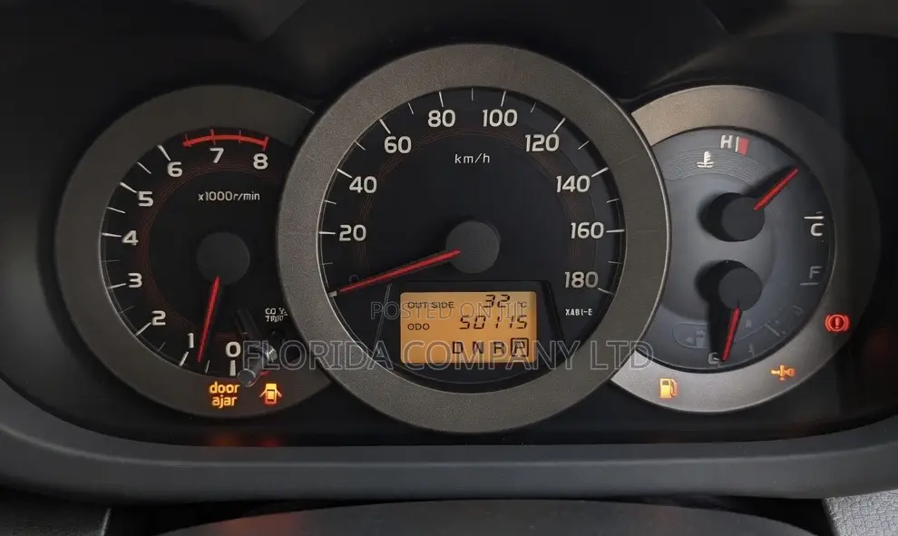 Toyota Vanguard 2010 Black