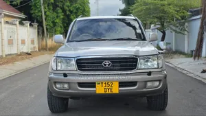 Toyota Land Cruiser 1998 Gray