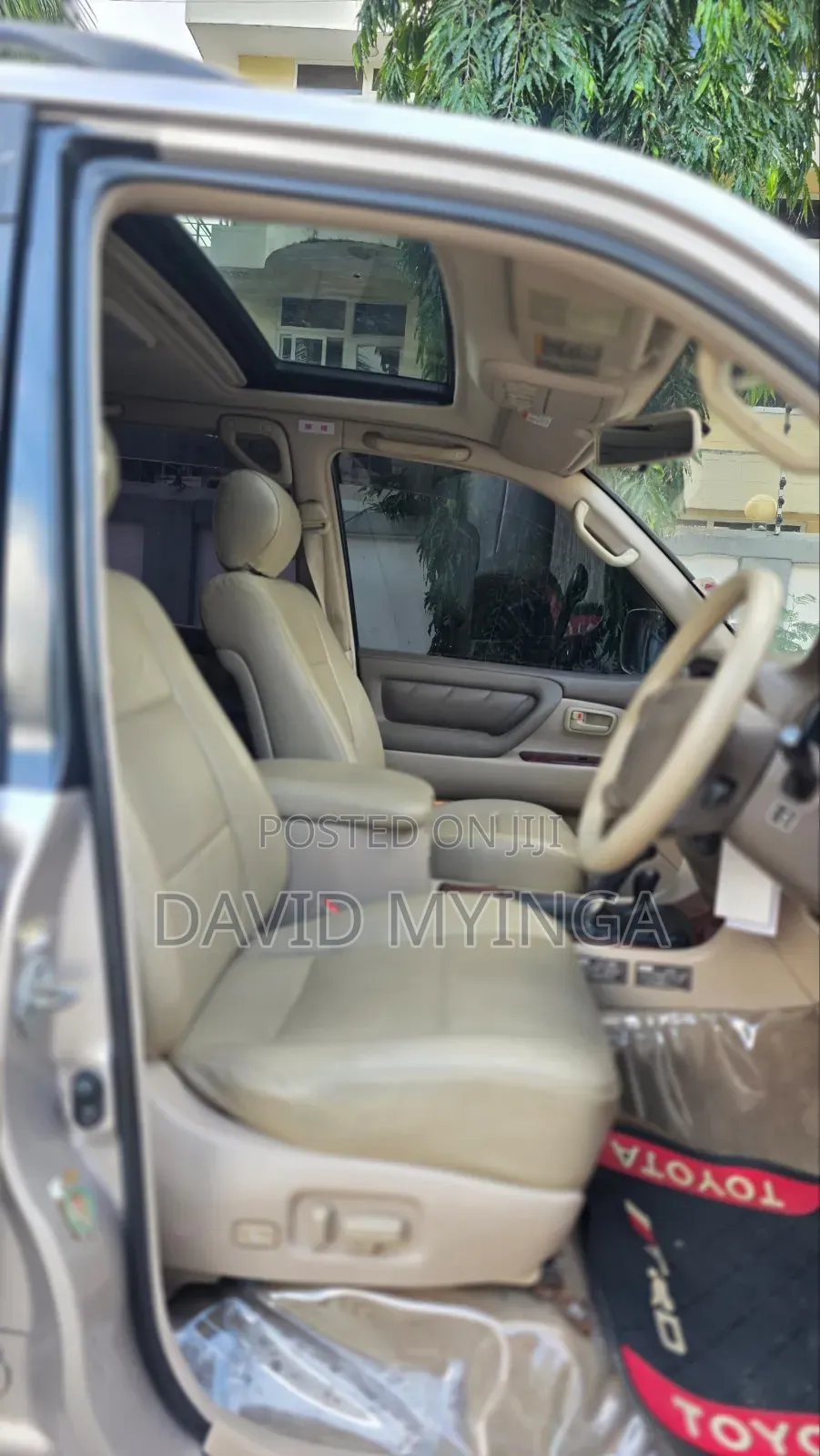 Toyota Land Cruiser 1998 Gray