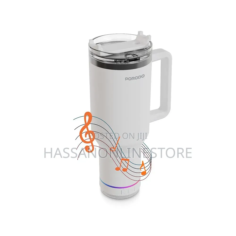 Porodo Lifestyle Hydrotunes Bluetooth Speaker Tumbler