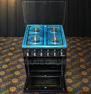Full Gas 4 Plates Stove With Oven