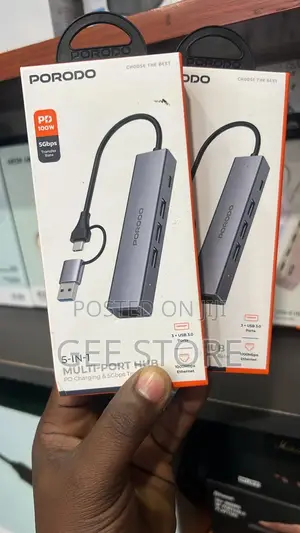 Porodo Multiport Hub 5 In 1