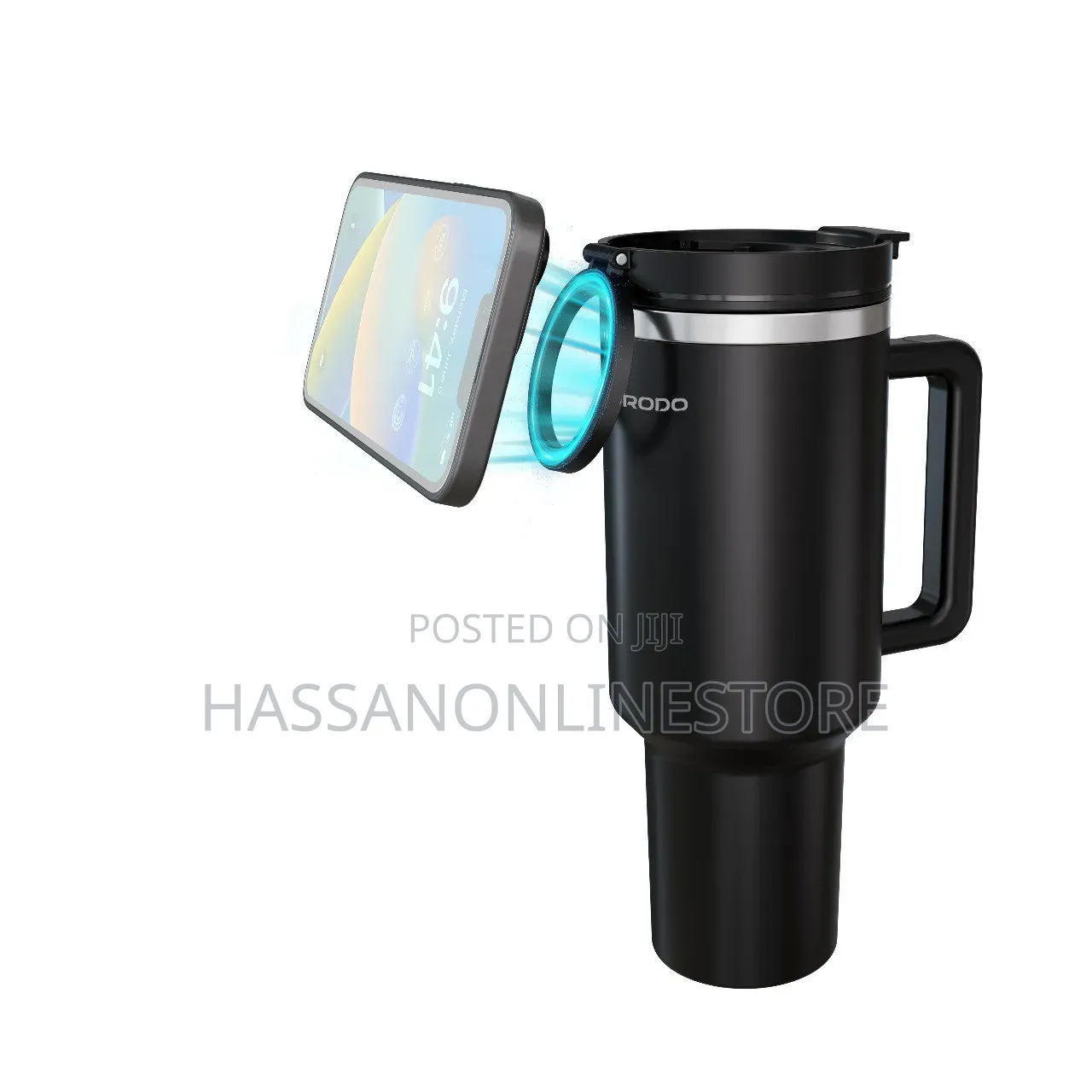 Porodo Lifestyle Hydrate Hold Magnetic Mount 40oz Insulated Tumble