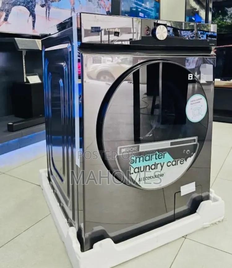 Samsung Bespoke (Ww12bb944dgb) Is a Premium 12kg Front-Load Washing
