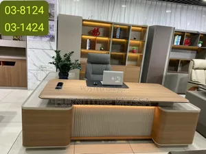 240cm Executive Office Table Full Set