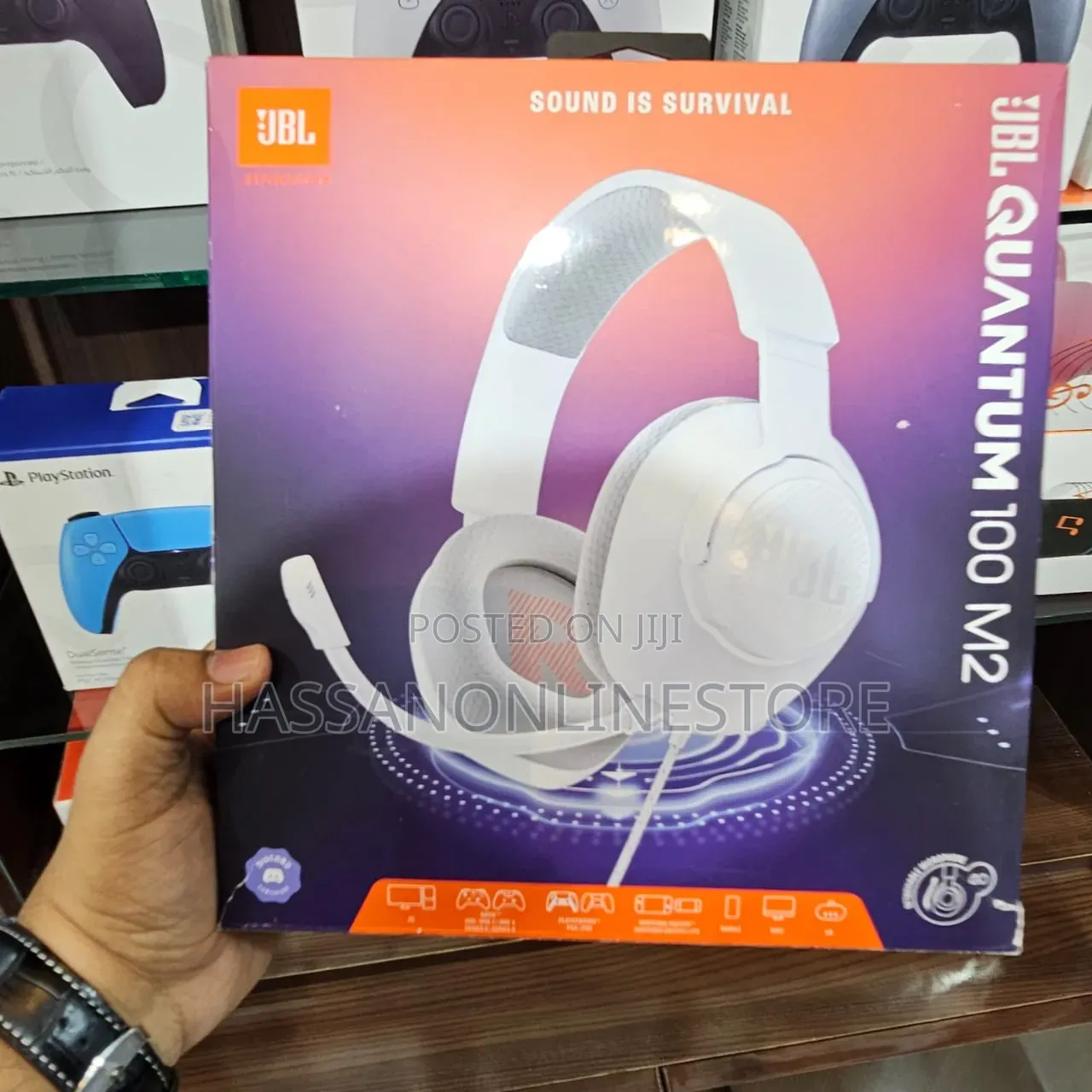 JBL Quantum 100m2 Wired Gaming Headset