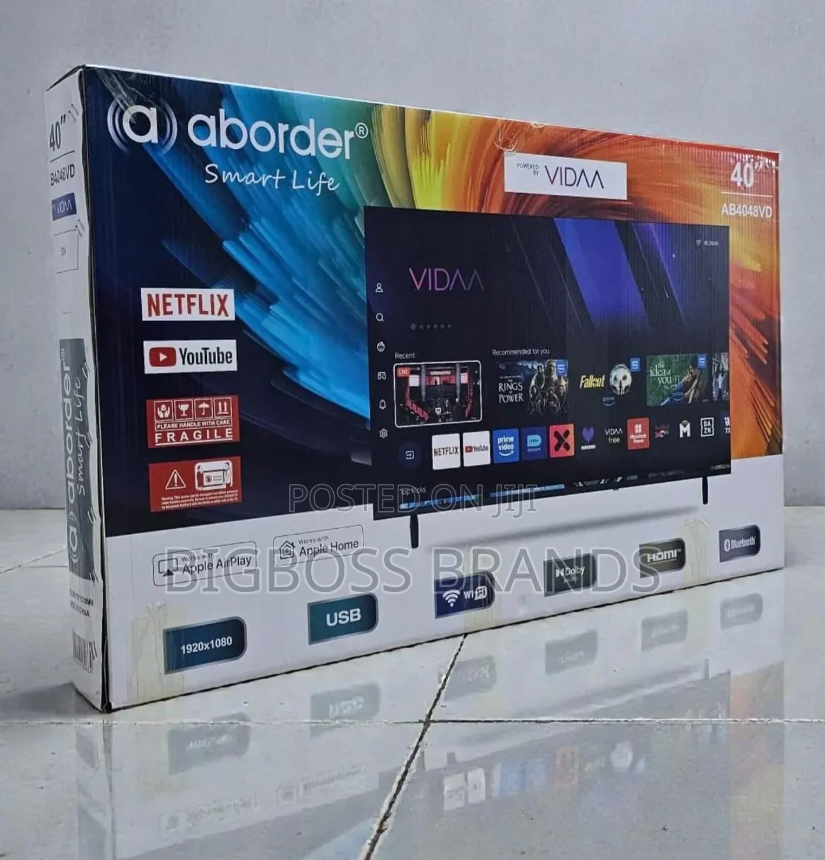 Aborder 40 Inches Smart Vidaa