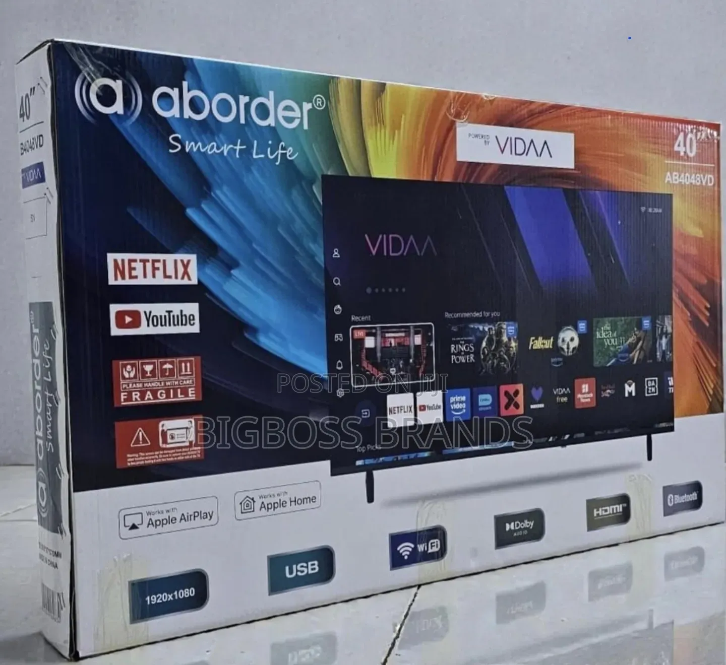 Aborder 40 Inches Smart Vidaa