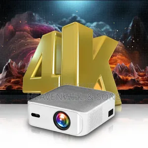 Outdoor Android 14 Smart Projector 600 Ansi Lumens= 1500 Led Lumens