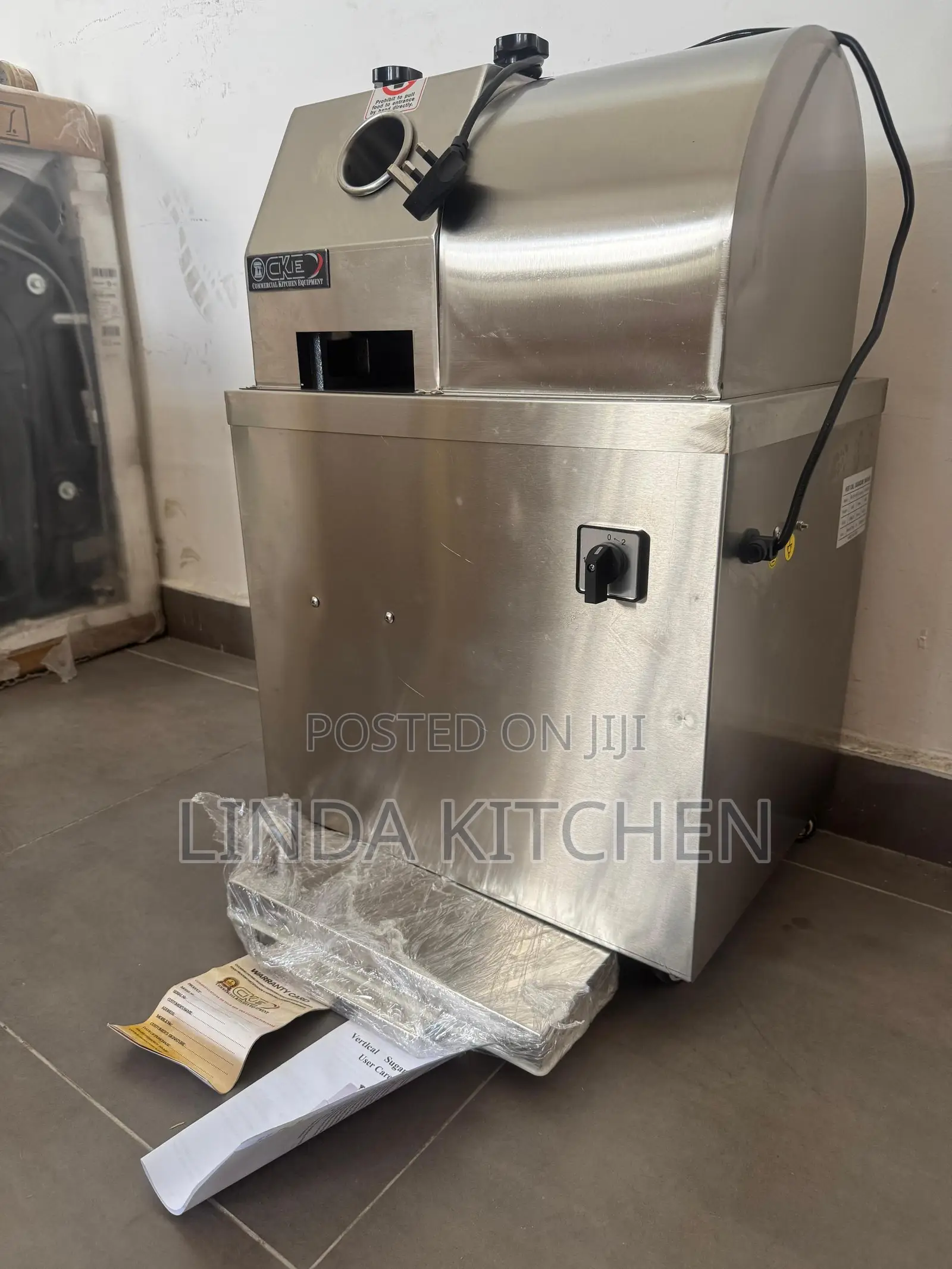 Machine Ya Kukamulia Juice Ya Miwa (Sugarcane Juice Machine)