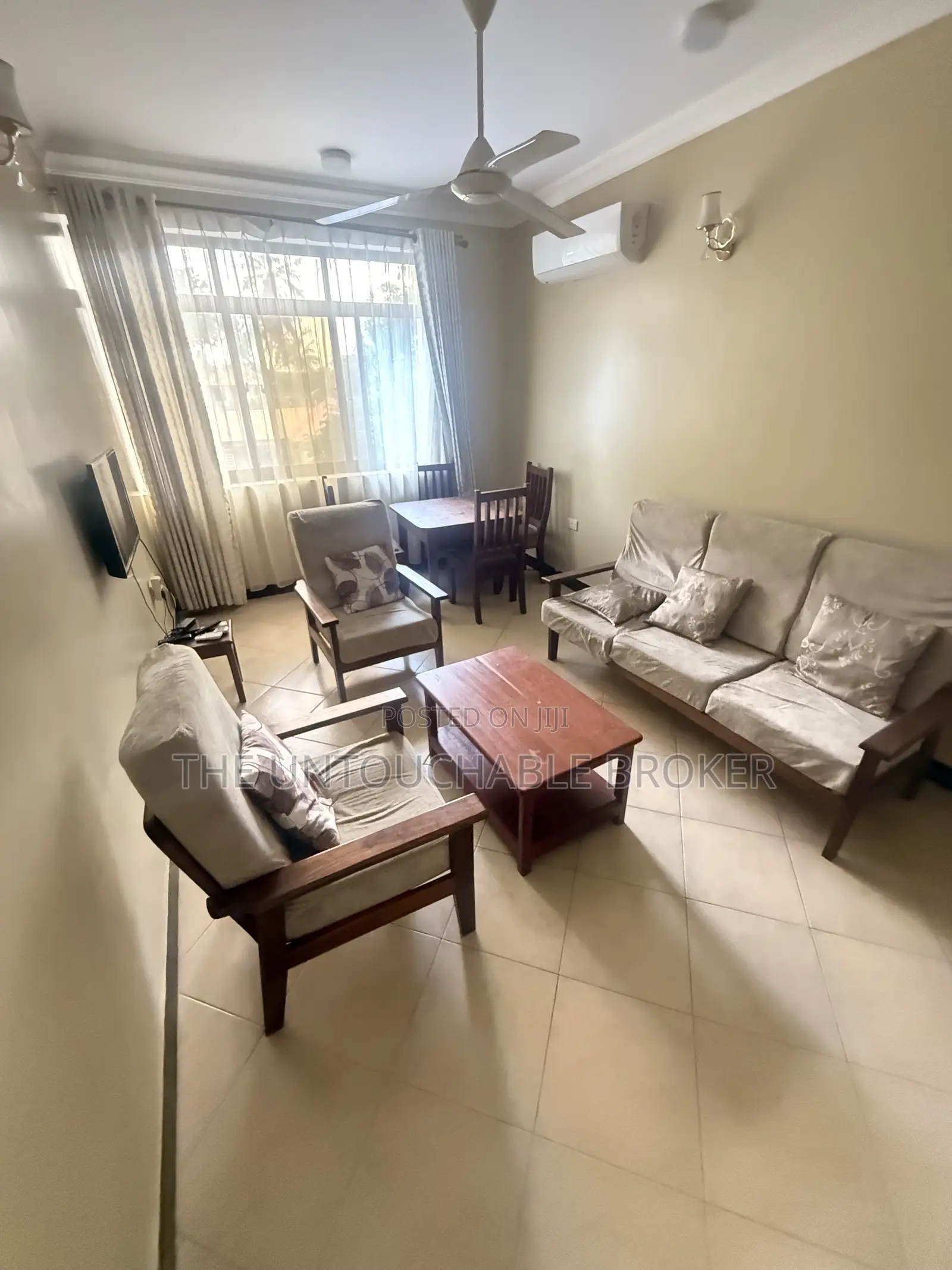 Furnished 1bdrm Apartment in Mlimani City, Sinza for rent