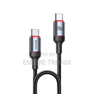 Yesido Ca186 2m 240w Type C to C Fast Charging Data Cable
