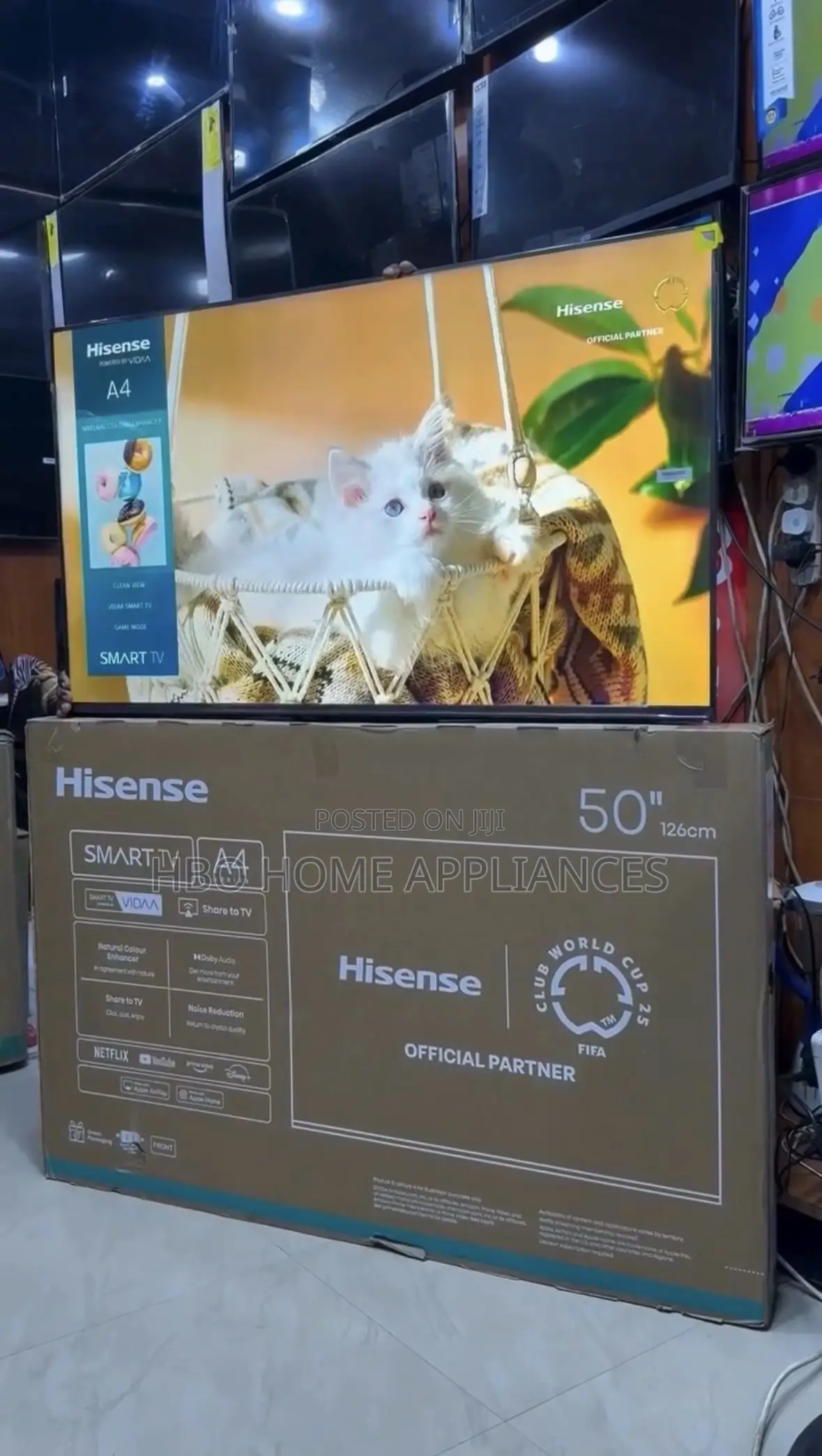 Hisense Smart Tv A4 Series 50”