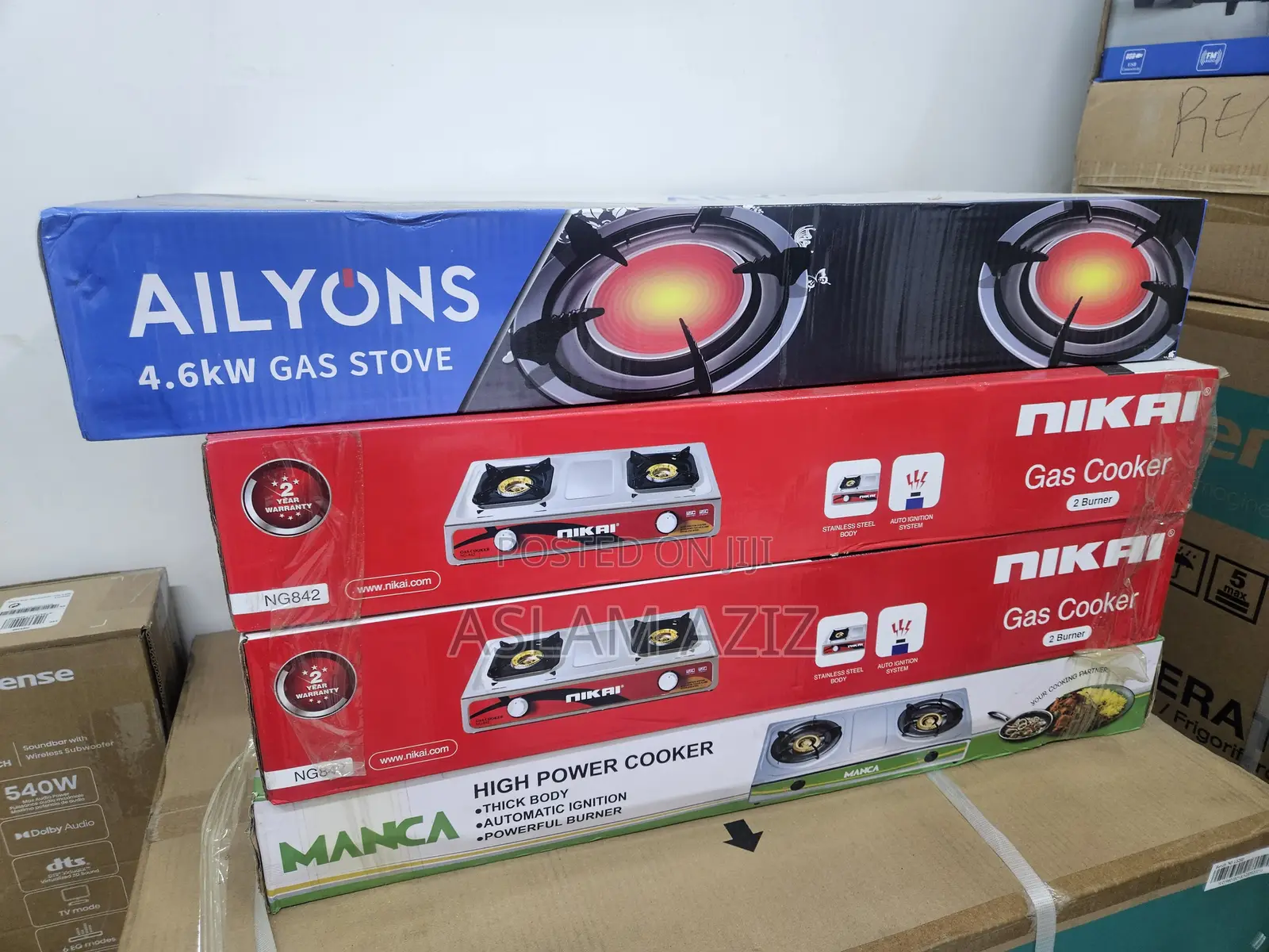 Ailyons Gas Stove 4.6kw